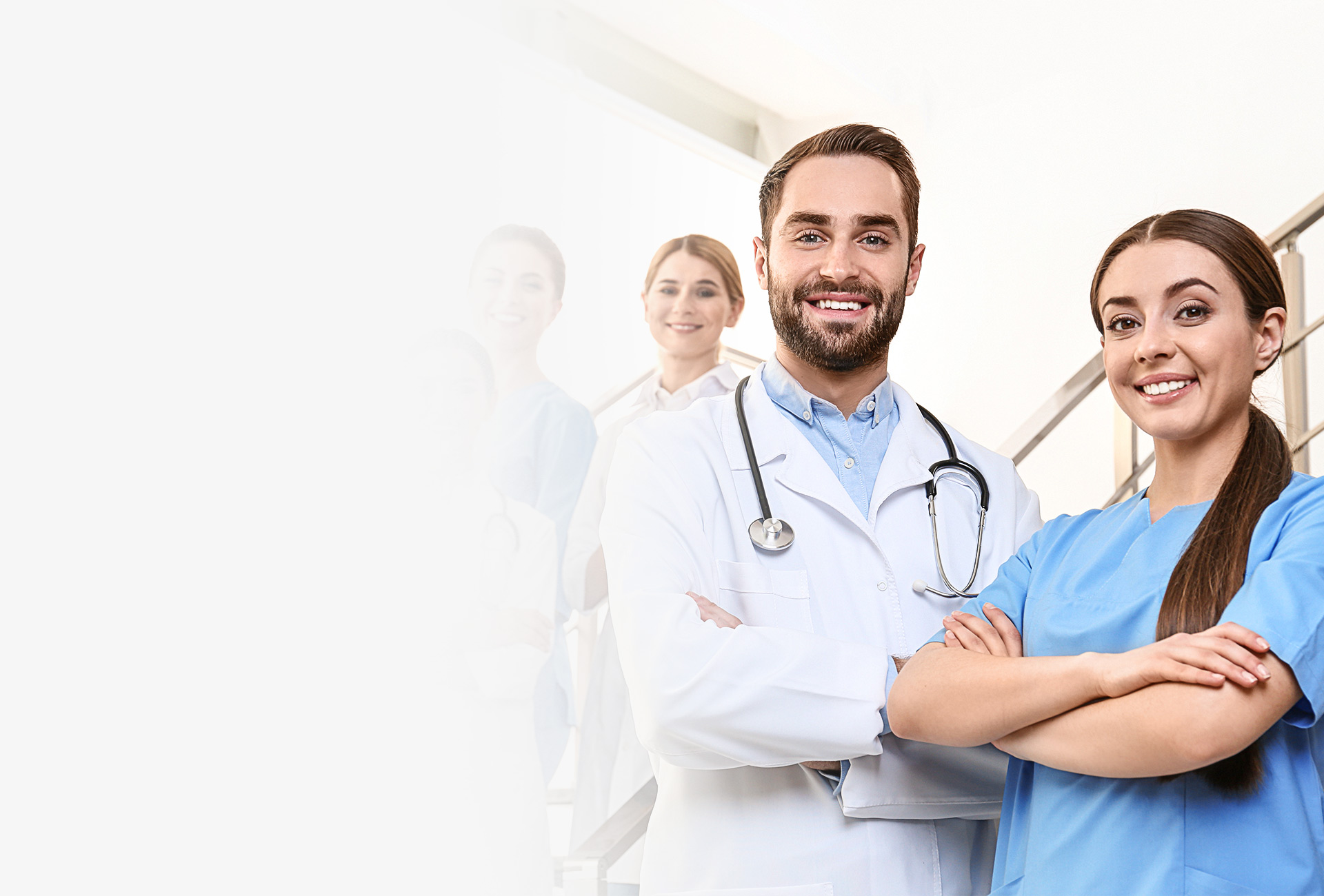 Paciente con médico